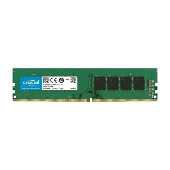 Imagem de MEMORIA CRUCIAL DESKTOP 8GB - DDR4 2666 / 2400 CL19 SR x8 UDDIM - MICRON